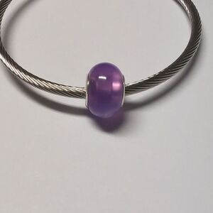 Purple Charm for Pandora‎ Style Bracelet